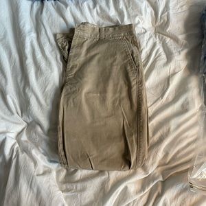J. Crew Khaki The Bleeker Pants (36x34)
